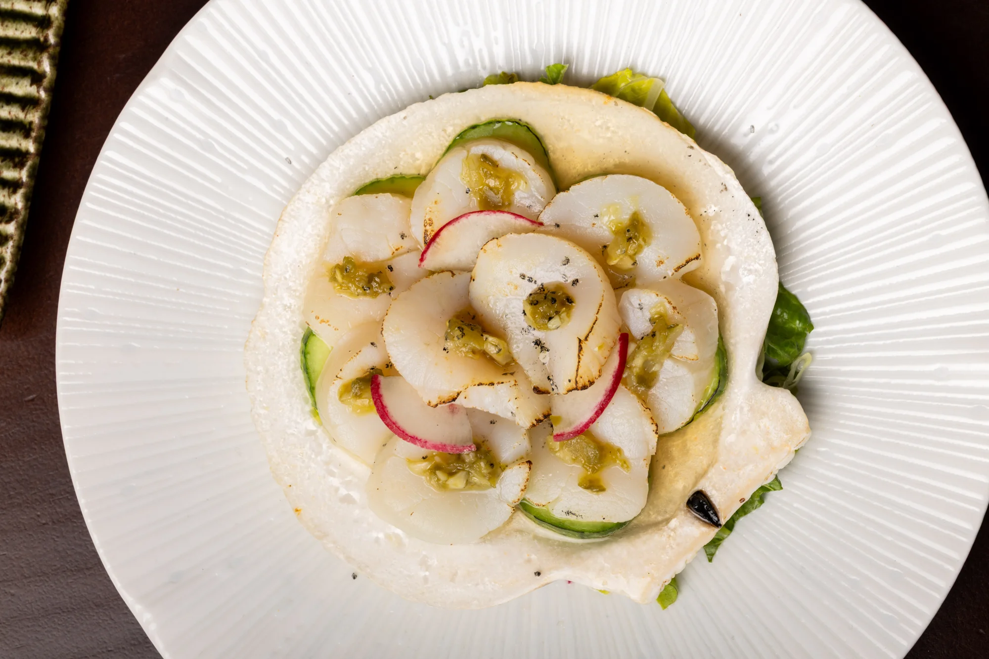 Scallop asinan, Padi’s fresh take on an Indonesian pickled chili dressing