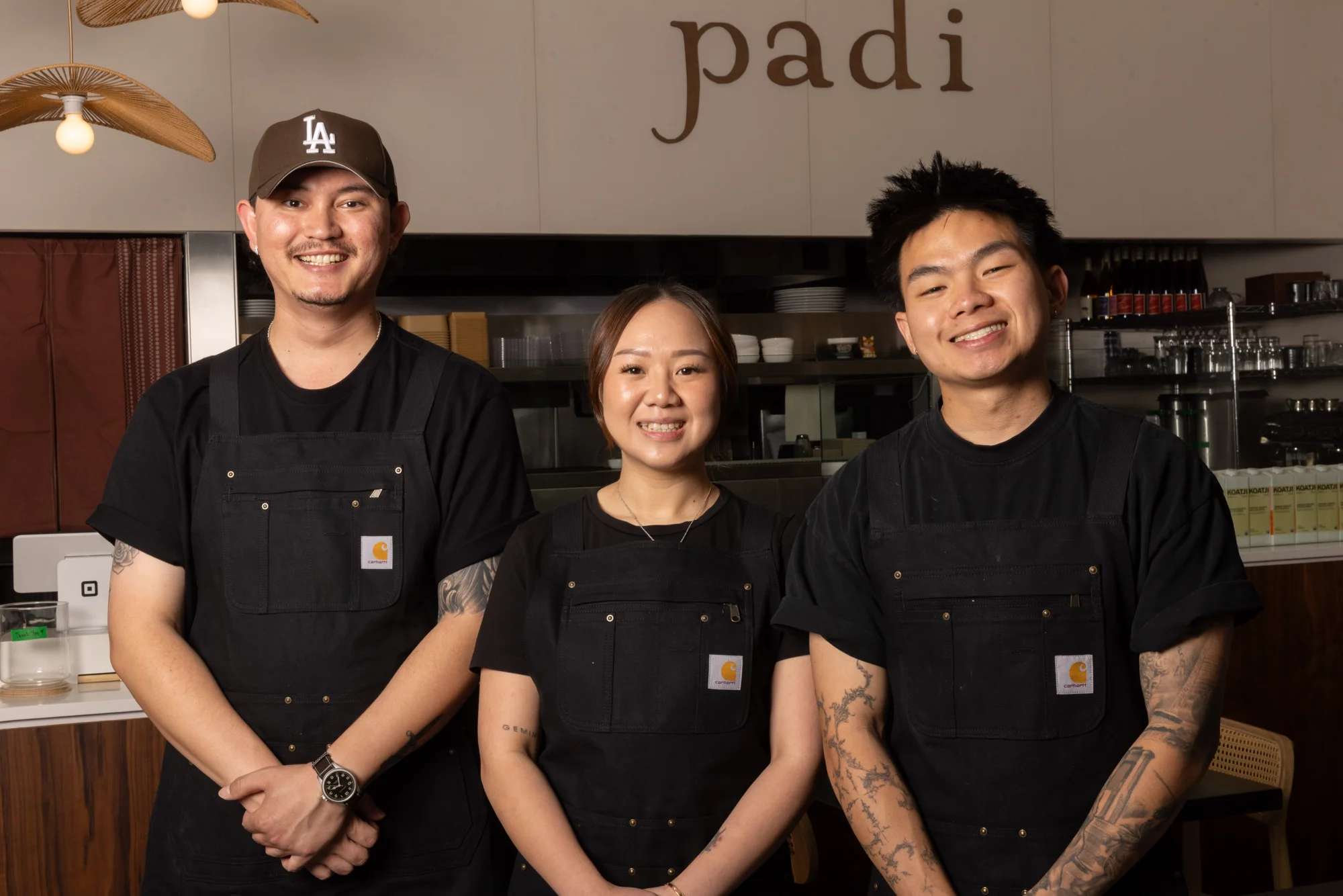 The people behind Padi in their Los Angeles restaurant