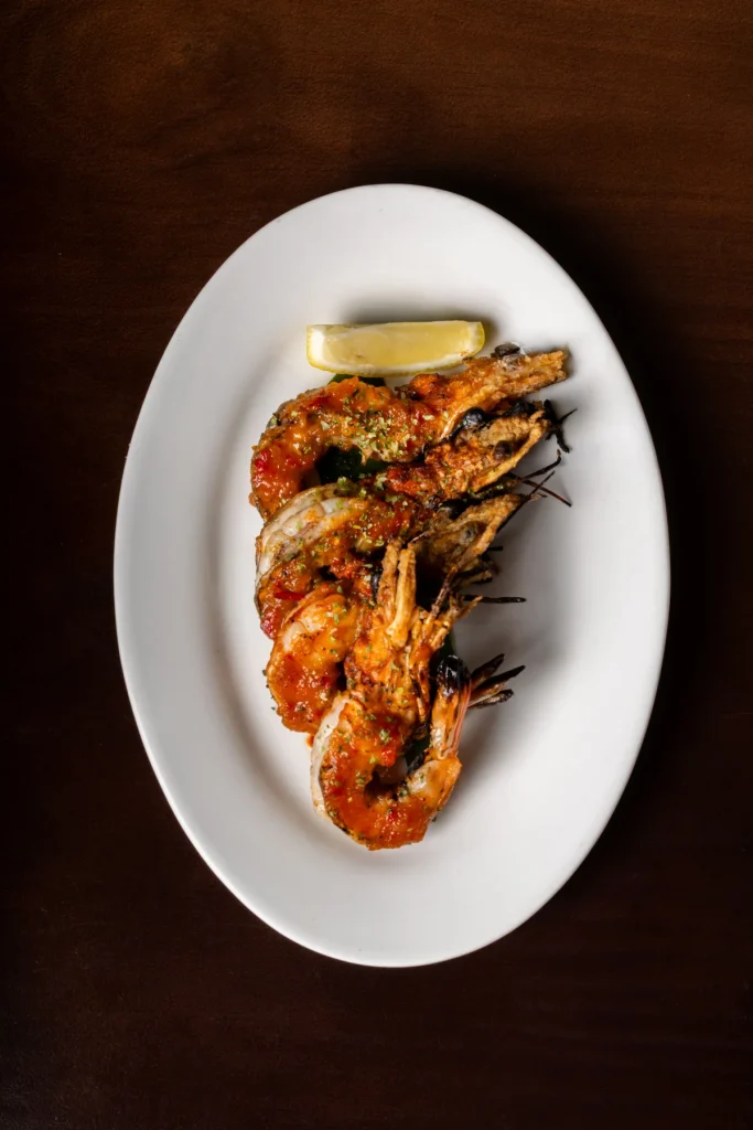 Grilled Blue Prawn